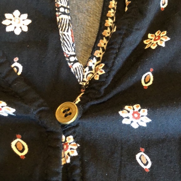 Womens Size small Angie floral sleeveless romper - Picture 8 of 9